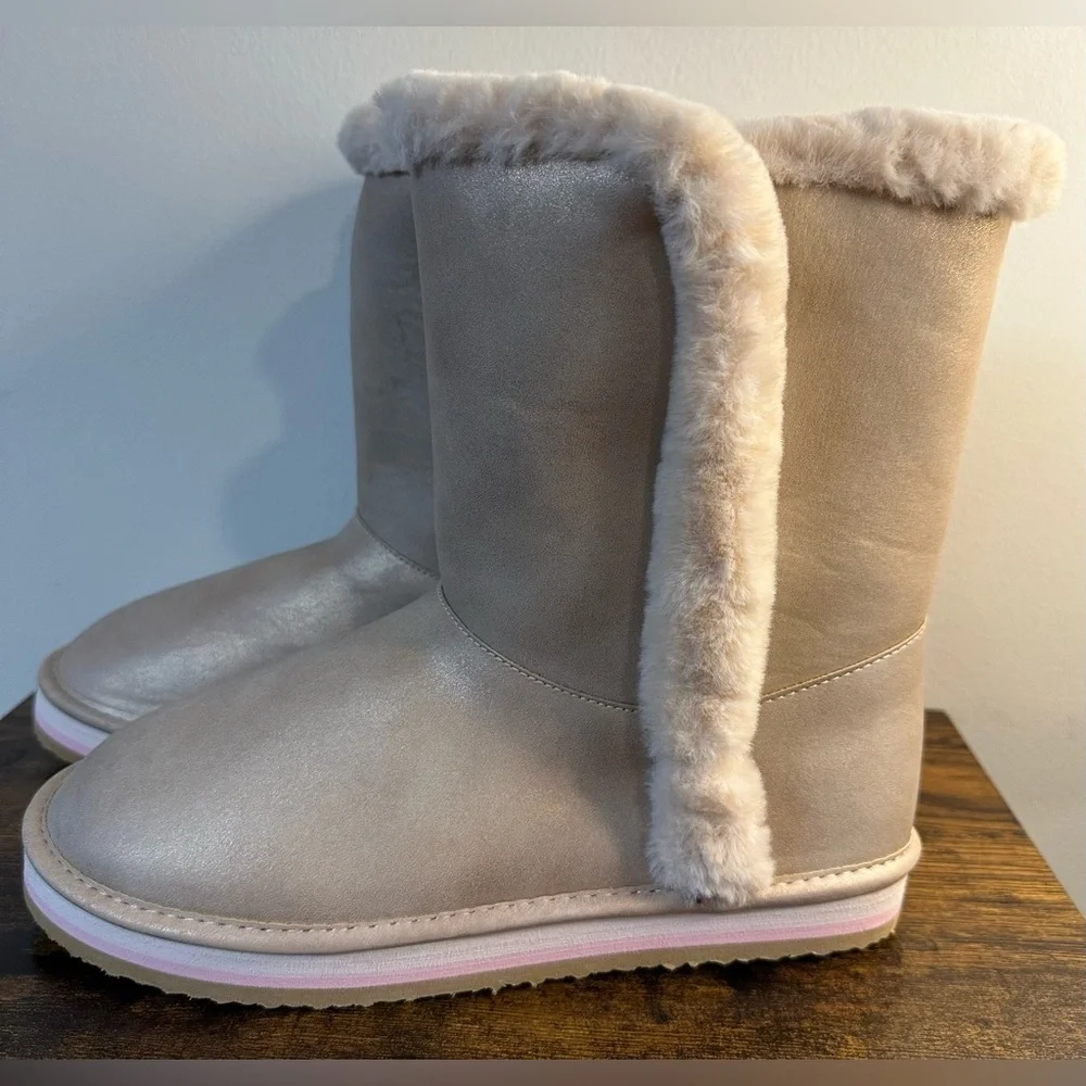 Sugar Girls Milhoja Rose Gold Boots NWT Various sizes available